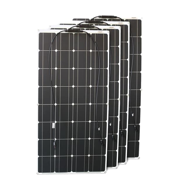 Solpanel, böjbar, vattentät,400w Solpanel