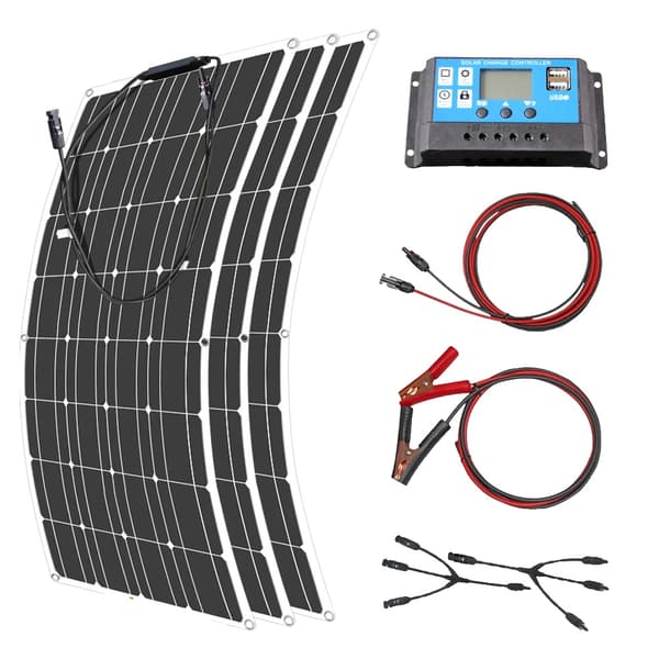 Solpanel, böjbar, vattentät,300w Solkit