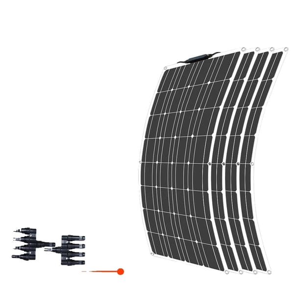 Solcelle Kit, Fleksibelt Design, Flere Wattmuligheder,400W solpanel kit