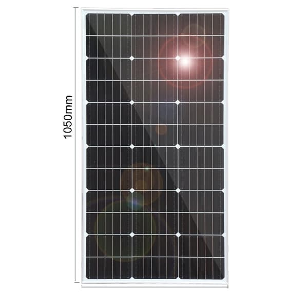 Solpanel, 12V batteriladdare, DHL fraktfritt,150w styv1060X530mm