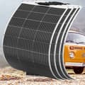 Miniatyrbillede 2 af 2: Fleksibel Solpanel, 100W Maksimal Effekt, Letvægtsdesign,100W 4stk-a