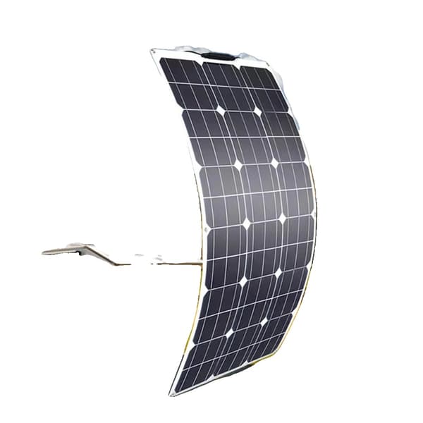 12V Flexibelt Solpanel, Monokristallint Kisel,100w 12v 10A kit