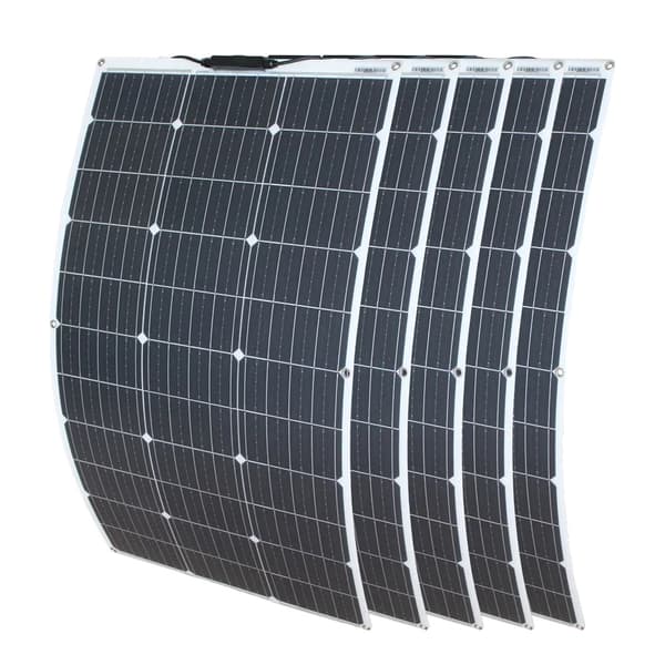 Joustava aurinkopaneeli, 100W teho, monokiteinen teknologia,aurinkopaneeli 500w-a