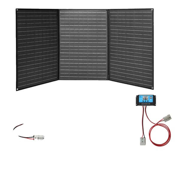 250W Solpanel, Bärbar Fällbar Design, 20V Arbetsspänning,180w 12v 20A Kit