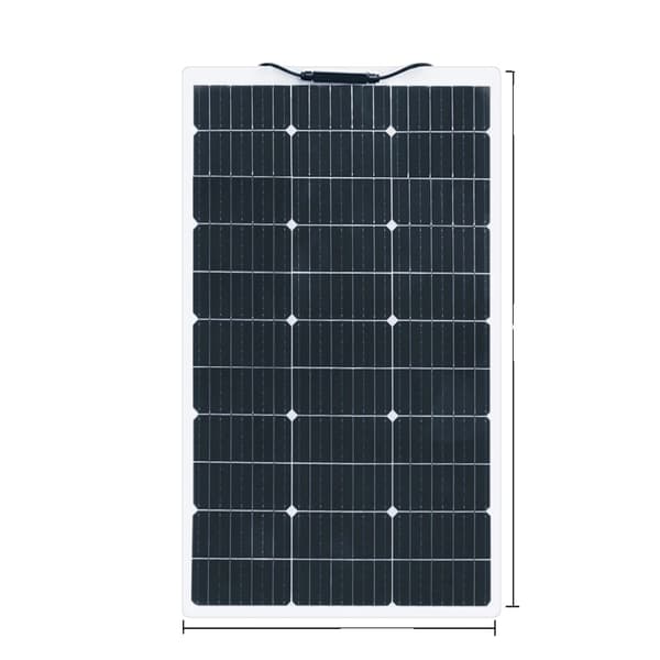 Solpanel, 120W maximal effekt, lättviktsdesign,100w DHL7-10Dagar