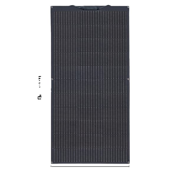 Flexibel solpanel, 140W effektuttag, kompakta dimensioner,150w 1065x550mm