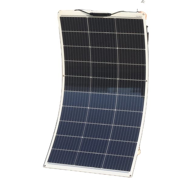 Flexibel solpanel, 110W effekt, monokristallin konstruktion,130w 1000x550mm-a
