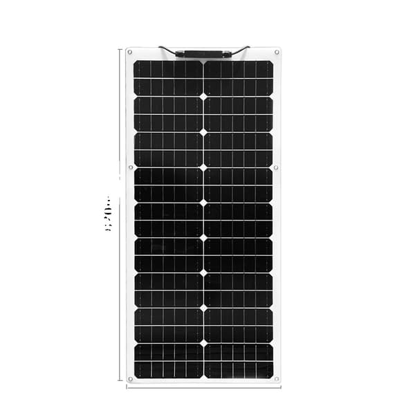Solpanel, 120W maximal effekt, lättviktsdesign,80w DHL7-10Dagar