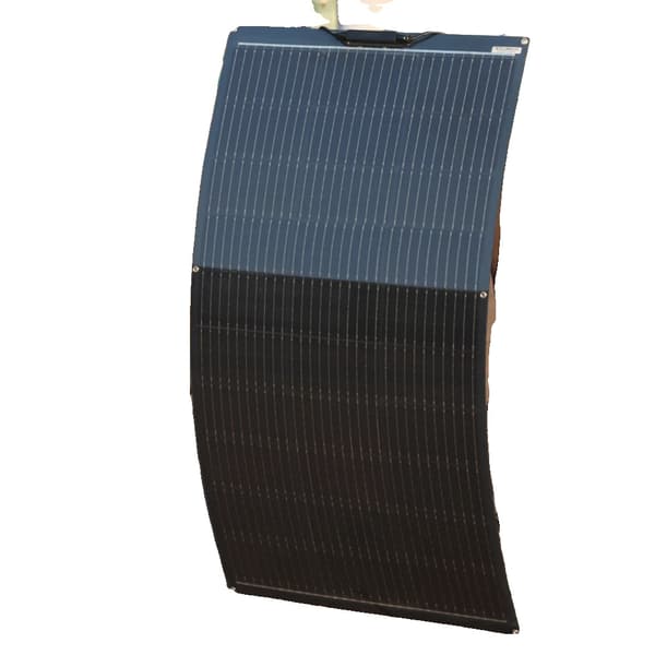 Flexibel solpanel, 110W effekt, monokristallin konstruktion,130w 1000x550mm