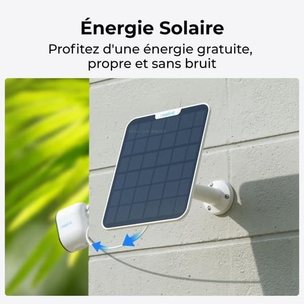 Solpanel - REOLINK - SR3 - 5,8 W - Hvid