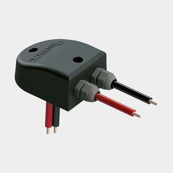 Vattentät takgenomföring till solcell Uniteck, passar 2 - 6 mm² kabel