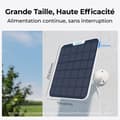 Miniatyrbillede 3 af 6: Solpanel - REOLINK - SR3 - 5,8 W - Hvid
