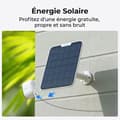 Miniatyrbillede 2 af 6: Solpanel - REOLINK - SR3 - 5,8 W - Hvid