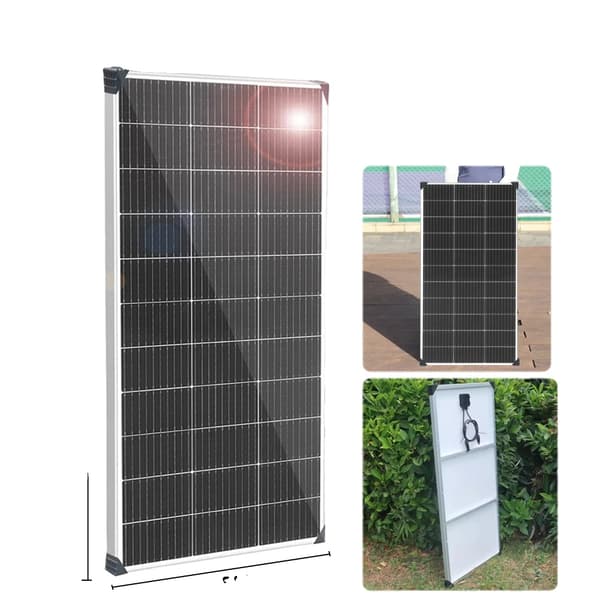 Solpanel, 300W maximal effekt, effektiv energikonvertering,150w ram