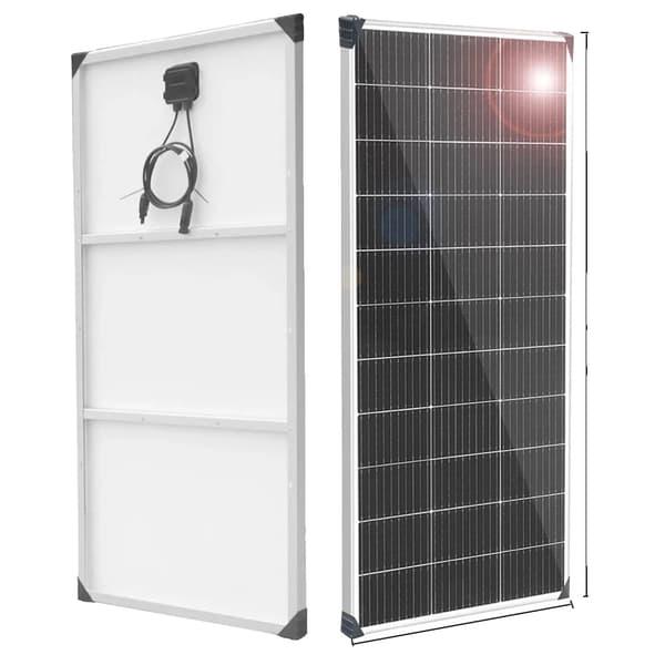 Solpanel, 300W maximal effekt, effektiv energikonvertering,300w 2st 150w