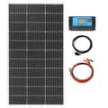 Miniatyrbild 2 av 2: 120W Solpanel, Hög effektivitet 24%, Perfekt för off-grid tillämpningar,12V Solkit