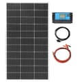 Miniatyrbild 1 av 2: 120W Solpanel, Hög effektivitet 24%, Perfekt för off-grid tillämpningar,12V Solkit