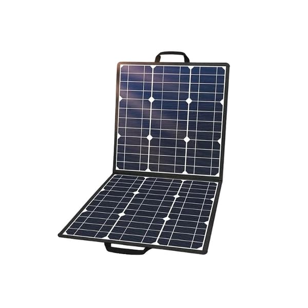 Solpanel, 100W effektutgång, 18V DC och 5V USB-laddning,18V-100W