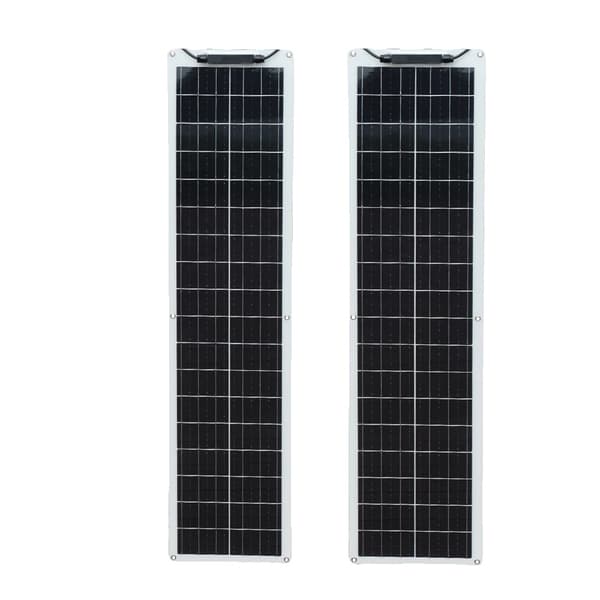 Flexibel solpanel, hög effektivitet 24%, lättviktsdesign,100W-2X50W