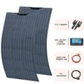 Miniatyrbillede 1 af 2: Solpanelkit, Fleksibelt Design,200W solarkit