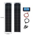 Miniatyrbillede 2 af 2: Fleksibel Solpanel, Høj Effektivitet 24%, Letvægtsdesign,100W Solarkit