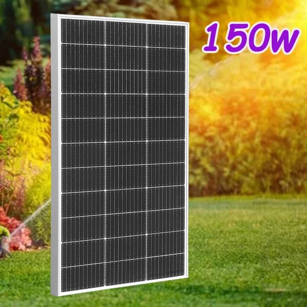 Solpanelset, 300W effektutgång, 3m batteri- och PV-kablar,150w