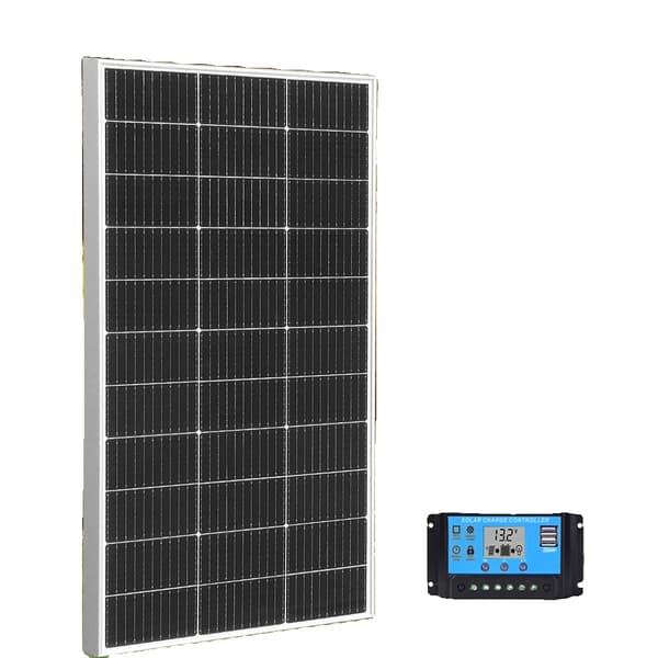 Solpanelkit, 300W effektudgang, 3m batteri- og PV-kabler,150w sæt