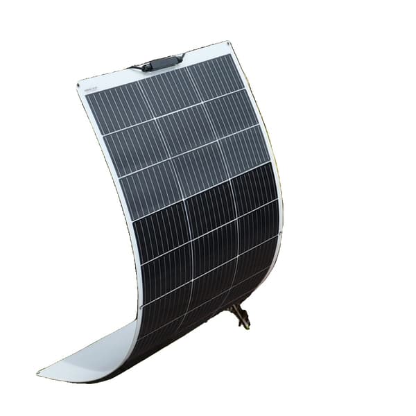 Flexibelt solpanelset, 600W effekt, 4 panelers konfiguration,150w 12v kit