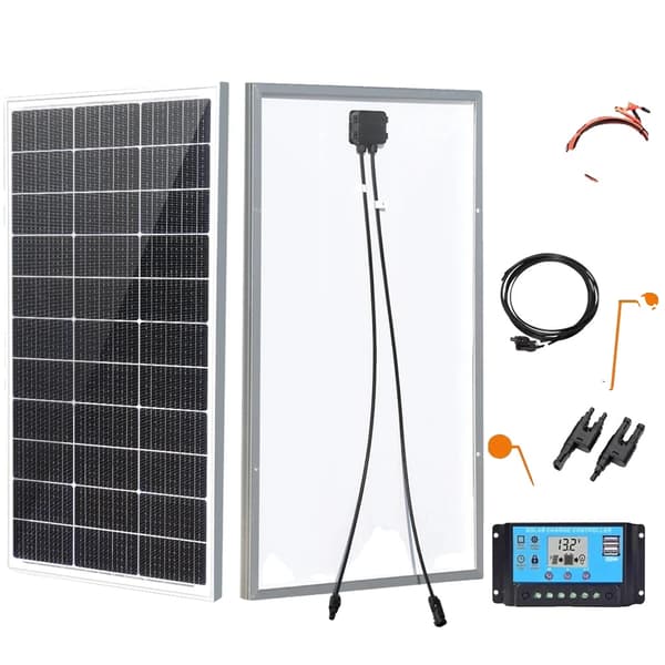 Rigid solpanel, 200W & 320W muligheder, nem installation, korrosionsbestandig ramme,200w 2stk 100w sæt