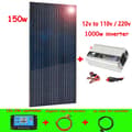 Miniatyrbillede 2 af 2: Solpanel Kit, 150W til 400W Muligheder, Holdbar Aluminiumramme,150w system
