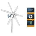 Miniatyrbillede 1 af 2: 3000W Vindmølle, Lav Start-Hastighed, Flere Spændingsmuligheder,Gratis MPPT-controller, 48V, 3000W