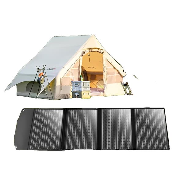 150W Solpanel, Hurtigopladningssupport, Bærbart Foldbart Design,18V, 150W