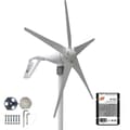 Miniatyrbild 1 av 2: Vindkraftverk, 400W effekt, 3 till 5 blad, mångsidiga 12V/24V spänningsalternativ,12V, 5Blades 400W