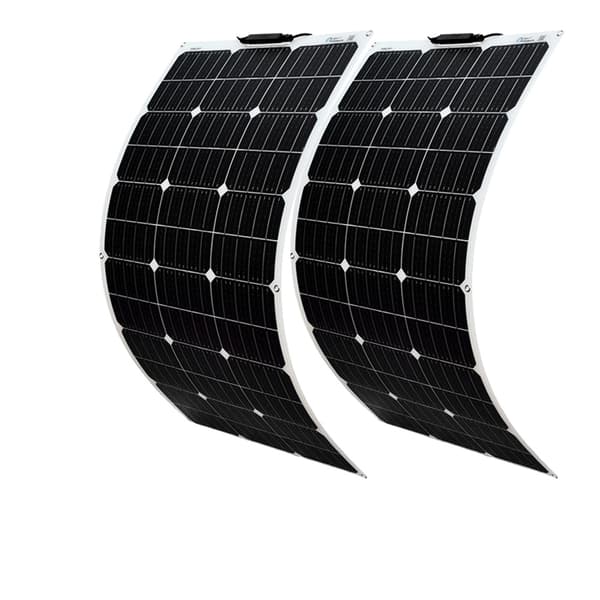 Fleksibelt solpanelkit, effektiv 24% konverteringsrate, letvægts og bærbart design,200W Solarkit-a