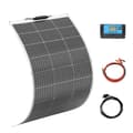 Miniatyrbild 1 av 2: Flexibel solpanel, 100W effektutgång, hög omvandlingseffektivitet,12V 100W kit