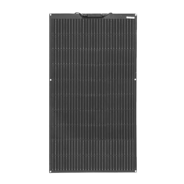 Fleksibel Solpanel, 100W Effektudgang, Høj Konverteringseffektivitet,100W Sort