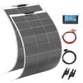 Miniatyrbillede 1 af 2: Fleksibel Solpanel, 100W Effektudgang, Høj Konverteringseffektivitet,12V 200W sæt