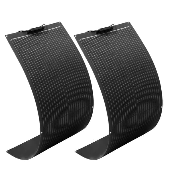 Flexibel solpanel, hög effektivitet 24%, lättviktsdesign,200W Solpanel B