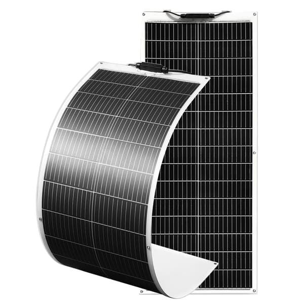 Fleksibel Solpanel, Høj Effektivitet 24%, Letvægtsdesign,200W solpanel A