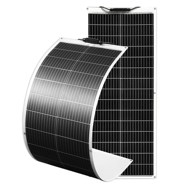 Fleksibel Solpanel, Høj Effektivitet 24%, Letvægtsdesign,200W solpanel A