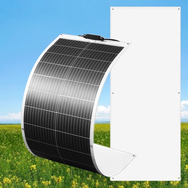Fleksibel Solpanel, Høj Effektivitet 24%, Letvægtsdesign,100W solpanel A