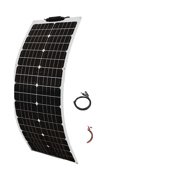 Solpanel Kit, 50W / 100W Strømmuligheder, Høj Effektivitet,50W solarmodul sæt