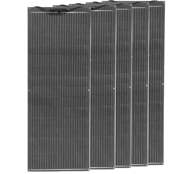 Fleksibel Solpanel, Høj Effektivitet 23%, Letvægtsdesign,500W Solpanel B