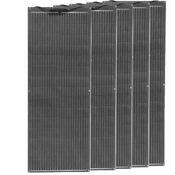 Fleksibel Solpanel, Høj Effektivitet 23%, Letvægtsdesign,500W Solpanel B