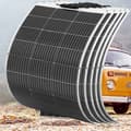 Miniatyrbillede 2 af 2: Fleksibel Solpanel, 100W Maksimal Effekt, Letvægtsdesign,100W 5stk