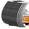 Miniatyrbillede 1 af 2: Fleksibel Solpanel, 100W Maksimal Effekt, Letvægtsdesign,100W 5stk