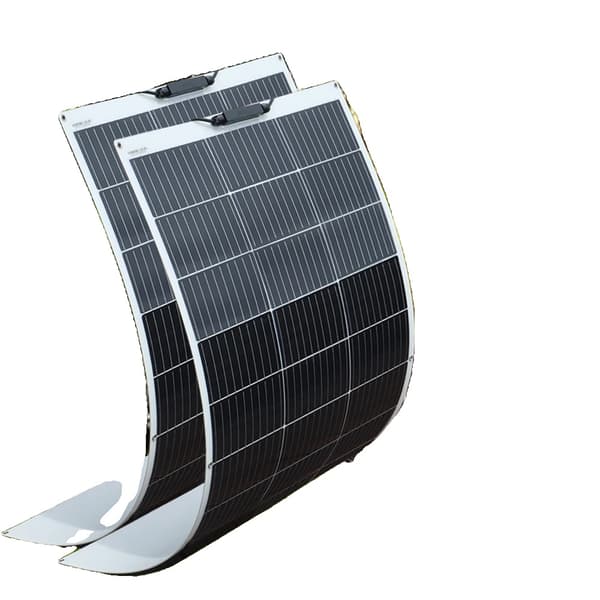 Fleksibelt Solpanel Kit, 600W Strøm, 4 Panel Konfiguration,300w 2stk 150w sæt
