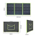 Miniatyrbild 2 av 2: Bärbar Solpanel, Fällbar Design, Flera Strömalternativ,150w