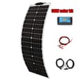 Miniatyrbillede 2 af 2: Monokrystallinsk Fleksibelt Solpanel Kit, Høj Effektivitet 21,8%, Ideelt til Off-Grid Anvendelser,12V50W solarkit