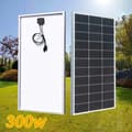 Miniatyrbillede 2 af 2: Solpanel, 600w maksimal effekt, monokrystallinsk effektivitet 21,8%, vejrbestandigt design,300w 2stk 150w